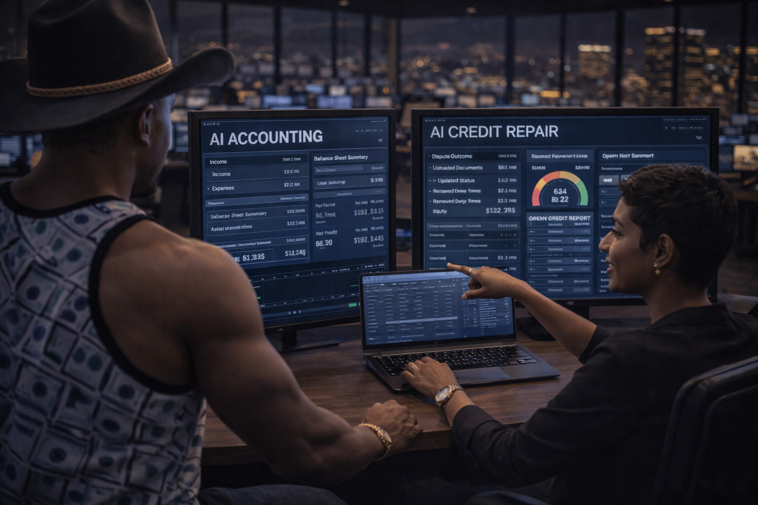 CFlow Tech Control Center - AI agents in action